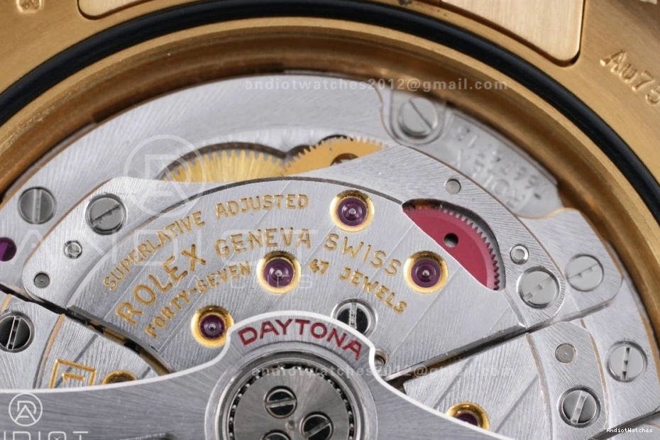 Packable 126508 Best 796 Edition VSF Dial Oyster Sub-dial 1:1 Daytona On Black YG Gain DD Weight Bracelet 0425